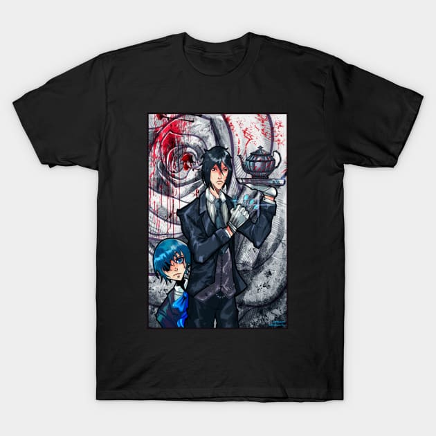 Black Butler T-Shirt by EvoComicsInc